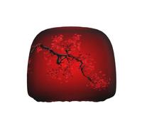 YYHHAOFA Car Headrest Cover 1 Pcs - Soft Polyester Spandex Protector