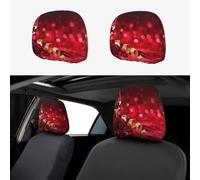 YYHHAOFA Car Headrest Cover 2 Pcs Protect Your Vehicle's Interior