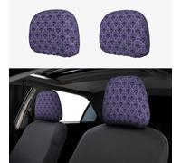 YYHHAOFA Car Headrest Cover 2 Pcs Protect Your Vehicle's Interior