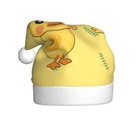 YYHHAOFA cartoon duck Picture Christmas Hat for Adult for men and women clothing headband for festive occasions
