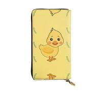 YYHHAOFA Cartoon Duck Prints Leather Long Clutch Wallet : Comfortable, Lightweight,Fashion, Durable 7.48 x 4.13 in