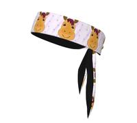 YYHHAOFA cartoon horse head Picture Sports headscarf, sweat absorbing and breathable, motion headband, double-sided kerchief