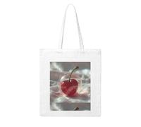 YYHHAOFA Cherries in a Bubble Prints Woman Canvas Tote Bag Strong and durable for traveling, shopping, Daily One Size