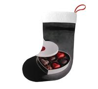 YYHHAOFA Chocolate Gift Box Picture Christmas Socks Stocking Festival Large Capacity Printed Socks Decoration