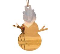YYHHAOFA Christmas Wooden Ornaments Snowman Shape 1 PC Camel Picture for hanging