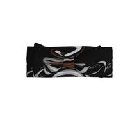 YYHHAOFA Coffee Cup and Coffee Beans Prints Baby Bow Headband: Soft & Stretchy Newborn Throw for Pictures & Baby Showers - 0-6 Months