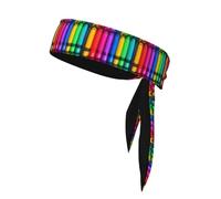 YYHHAOFA colored crayons Printed Sports Double-Sided Headscarf Quick Drying, Moisture Wicking for Women, Girls, and Men