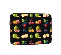 YYHHAOFA Colorful Fruit Drawings Picture Portable Laptop Sleeve Case - Shockproof Portable Laptop Sleeve Bag 17 inch for Men and Women Business Travel, Office Daily Use