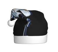 YYHHAOFA Cool violin Pattern Christmas Hat for Adult Making It a Fun and Durable Gift for Men and Women