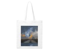 YYHHAOFA Countryside under the stars Prints Woman Canvas Tote Bag Strong and durable for traveling, shopping, Daily One Size