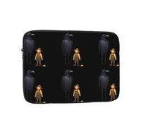 YYHHAOFA Crow Standing Next to a Scarecrow Picture Portable Laptop Sleeve Case - Shockproof Portable Laptop Sleeve Bag 12 inch for Men and Women Business Travel, Office Daily Use