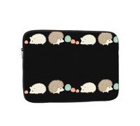 YYHHAOFA Curious Baby Hedgehog Picture Portable Laptop Sleeve Case - Shockproof Portable Laptop Sleeve Bag 12 inch for Men and Women Business Travel, Office Daily Use