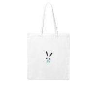 YYHHAOFA Cute black ear rabbit Prints Woman Canvas Tote Bag Strong and durable for traveling, shopping, Daily One Size