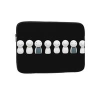 YYHHAOFA Cute Ceramic Figurines Picture Portable Laptop Sleeve Case - Shockproof Portable Laptop Sleeve Bag 17 inch for Men and Women Business Travel, Office Daily Use