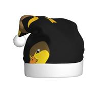YYHHAOFA Cute doodle duck Pattern Christmas Hat for Adult Making It a Fun and Durable Gift for Men and Women