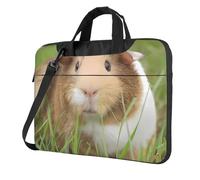 YYHHAOFA Cute Guinea Pig Prints Ultra-thin portable shoulder laptop bag 13 inch Stylish and Protective Super soft lining