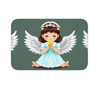 YYHHAOFA Cute little angel Prints Hem Mat 40x60 - Well-crafted Bath Throw Rug for Spa-Like Comfort & Easy Cleaning
