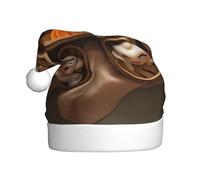 YYHHAOFA Cute little dumplings Pattern Christmas Hat for Adult Making It a Fun and Durable Gift for Men and Women