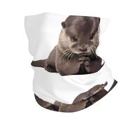 YYHHAOFA Cute Otter Prints Active Head Wrap - Seamless, Quick-Drying Neck Gaiter for Outdoor Adventures & Stylish Everyday Wear