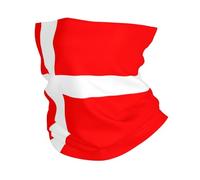 YYHHAOFA Denmark Danish Flag Prints Multifunctional Sport Headband Soft Polyester Stretchy Seamless Design For All Sports Activities