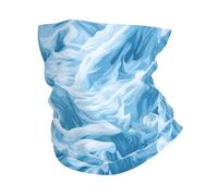 YYHHAOFA Depiction of snow-capped mountains Printed Outdoor multifunctional sports headscarf breathable sweat absorbing suitable men and women