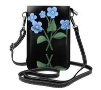 YYHHAOFA Don'T Forget I Love You Pattern Small Leather Women'S Crossbody Flip Phone Bag, Waterproof And Durable