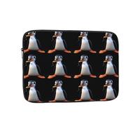 YYHHAOFA Drooling Penguin Picture Portable Laptop Sleeve Case - Shockproof Portable Laptop Sleeve Bag 15 inch for Men and Women Business Travel, Office Daily Use