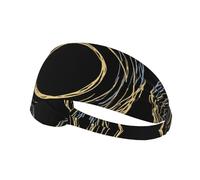 YYHHAOFA Endless Things to Think About Pattern Sports Headband for Women Sweat Proof Bandeau Summer Elastic Band