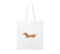 YYHHAOFA Extra long sausage dog Prints Woman Canvas Tote Bag Strong and durable for traveling, shopping, Daily One Size