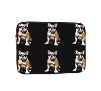 YYHHAOFA Ferocious Bulldog Picture Portable Laptop Sleeve Case - Shockproof Portable Laptop Sleeve Bag 15 inch for Men and Women Business Travel, Office Daily Use