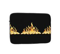 YYHHAOFA Fire-roofed Little Golden Beans Picture Portable Laptop Sleeve Case - Shockproof Portable Laptop Sleeve Bag 12 inch for Men and Women Business Travel, Office Daily Use