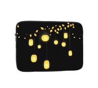 YYHHAOFA Fireflies in Lanterns Picture Portable Laptop Sleeve Case - Shockproof Portable Laptop Sleeve Bag 12 inch for Men and Women Business Travel, Office Daily Use