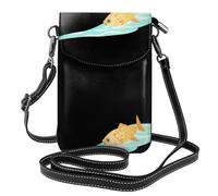 YYHHAOFA Fish Stranded On The Beach Pattern Small Leather Women'S Crossbody Flip Phone Bag, Waterproof And Durable