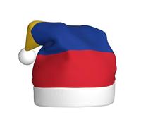 YYHHAOFA Flag of Colombia Pattern Christmas Hat for Adult Making It a Fun and Durable Gift for Men and Women