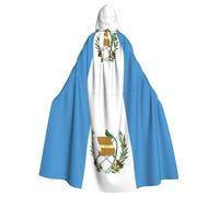YYHHAOFA Flag of Guatemala Printed Halloween Adult Hooded Cloak is a super large, comfortable, and durable cloak