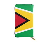 YYHHAOFA Flag of Guyana Printed Leather Long Clutch Wallet : Comfortable, Lightweight,Fashion, Durable 7.48 x 4.13 in