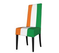 YYHHAOFA Flag of Ivory Coast Printed dining chair cover is easy to disassemble and made of high resilience fabric that is wear-resistant