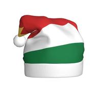 YYHHAOFA Flag of Seychelles Printed Christmas Hat for Adult Soft and Fluffy Brim, Lightweight Comfort