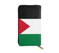 YYHHAOFA Flag of The State of Palestine Printed Leather Long Clutch Wallet : Comfortable, Lightweight,Fashion, Durable 7.48 x 4.13 in