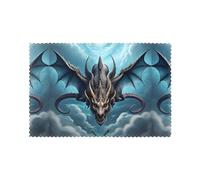 YYHHAOFA Flying Dragon Prints Placemats Set of 6 12x18in - Create Cozy Table Settings for Everyday Moments & Special Gatherings
