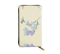 YYHHAOFA Fresh Orchids Prints Leather Long Clutch Wallet : Comfortable, Lightweight,Fashion, Durable 7.48 x 4.13 in