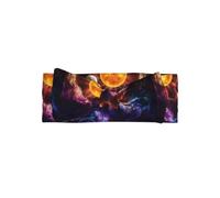 YYHHAOFA Galaxy pattern Prints Baby Bow Headband Newborn Photography Props Soft & Stretchy Hair Accessory for Infants 0-6 Months