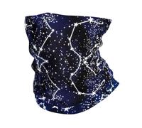 YYHHAOFA Glow in The Dark Prints Active Head Wrap - Seamless, Quick-Drying Neck Gaiter for Outdoor Adventures & Stylish Everyday Wear