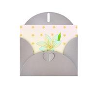 YYHHAOFA Gray Greeting Card Blooming Daffodils Picture for Christmas, Children's Birthday, Valentine's Day, and Party Invitation