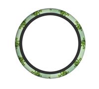 YYHHAOFA Green Peas Prints Comfort Grip Wheel Layer - Revitalize Your Drive & Protect Your Interior