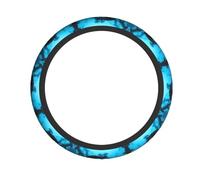 YYHHAOFA Hammerhead Sharks Prints Steering Wheel Cover - Quality Neoprene Grip, Durable Protector for Cars, Trucks & SUVs, Easy Installation