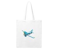 YYHHAOFA Happy little plane Prints Woman Canvas Tote Bag Strong and durable for traveling, shopping, Daily One Size