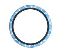YYHHAOFA Heart Shape Romantic Beach Prints Neoprene Wheel Layer - Engineered Durability for Maximum Steering Protection