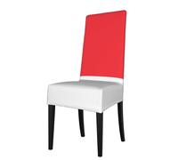 YYHHAOFA Indonesian flag Printed dining chair cover is easy to disassemble and made of high resilience fabric that is wear-resistant