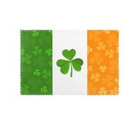 YYHHAOFA Irish Flag Prints Placemats Set of 6 12x18in - Create Cozy Table Settings for Everyday Moments & Special Gatherings